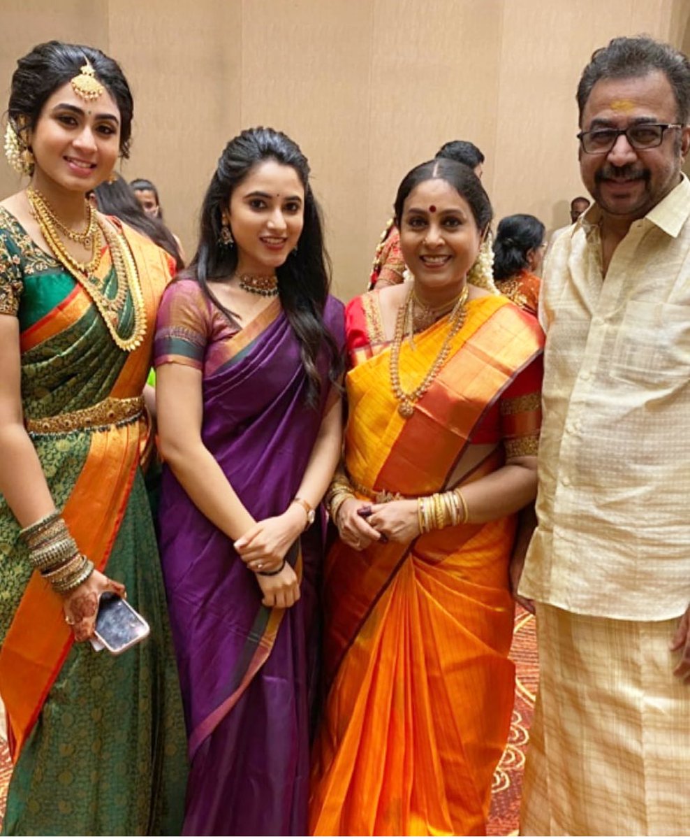 . PriyankaMohan with SaranyaPonvannan family