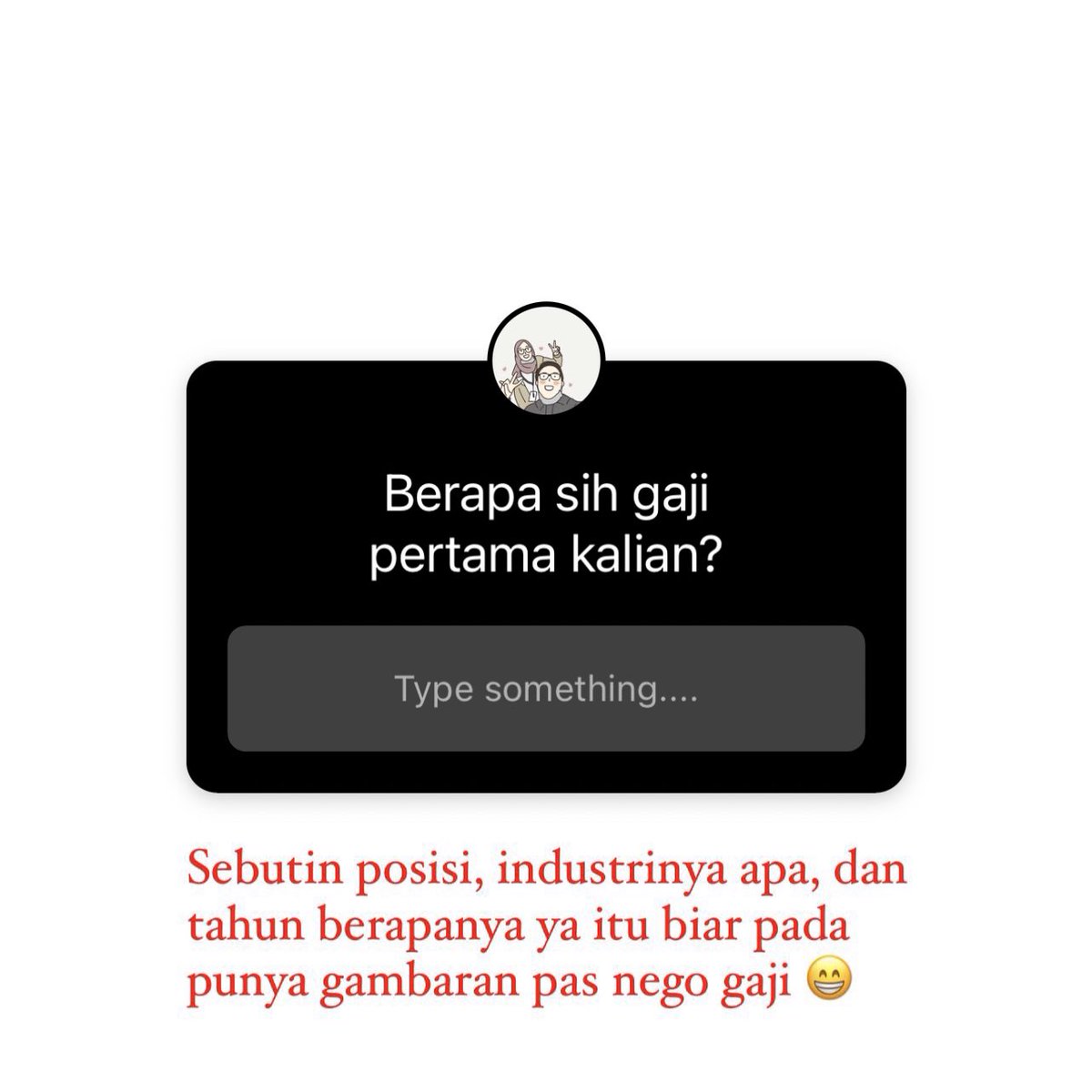 ezash's tweet photo. Di IG gue lagi maenan survey gaji (lagi)

Silahkan2 kalo mau kepo berapa gaji pertama orang2 di tahun berapa dan untuk posisi apa~ https://t.co/XmWmaeXfcd