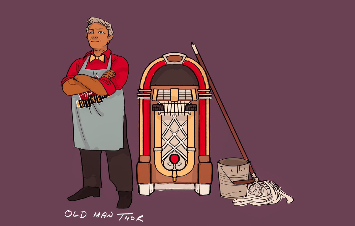 moonpeaks_dnd's tweet photo. “ . “
— Old Man Thor, Uncle Thor’s Diner
#dnd #dndart #dndchar #moonpeaks https://t.co/Yhxp4OcKAM