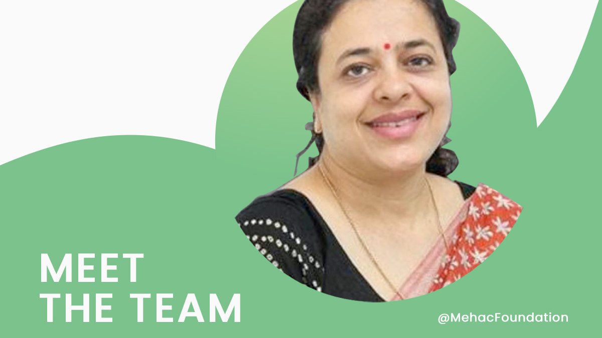 MehacFoundation's tweet photo. We are excited for you to meet our team members, starting with our Founder and Clinical Director, Dr. Chitra Venkateswaran. 

#Mehac #MehacFoundation #DrChitraVenkateswaran https://t.co/0C0ZryqPXT
