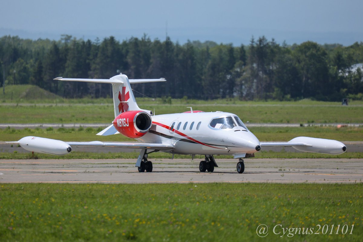 Cygnus201101's tweet photo. N81GJ
Bombardier Learjet 36A
Global Jetcare
July 16, 2021
#N81GJ #LJ36 #RJCC #CTS #新千歳空港 https://t.co/Hc3r3WeRyN