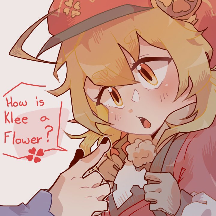 Flower...🍀?
.
What if Qiqi tries to remember the people she meets with flowers?
.
Tried a different colouring here- hope you like it :)
#GenshinImpact #qiqi #Klee 
