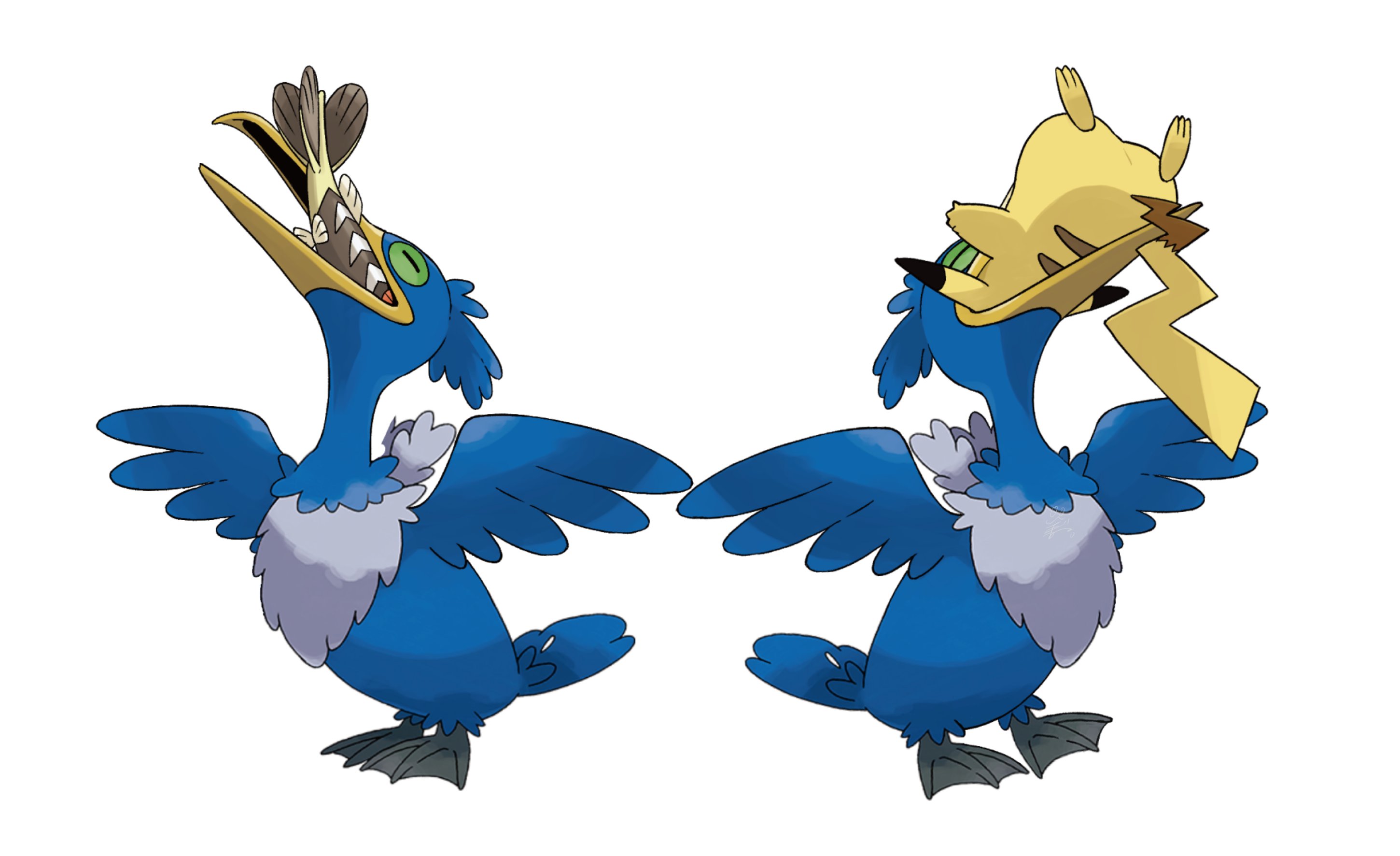 火種 Hidane ポケモン公式絵を昔からずっと担当されてる杉森建さんの画風が好きで 長年研究してるんだけど 独特のガサつきのある線 大胆な影ライン 影に紫系の色を使う癖 基本アニメ塗りなんだけど若干水彩っぽさがある塗りとか 色々ポイントがある