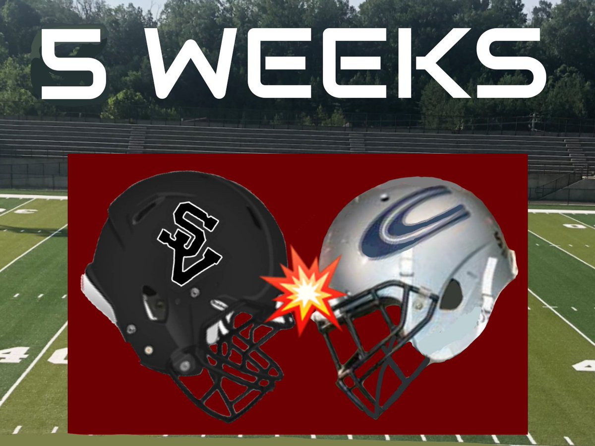 svmounties's tweet photo. Are you ready for some football?
๐๐๐๐ As of today, it's 5 weeks, or 35 days, until @WBRC Sideline, @wvua23 Football Friday & when the Mounties kick off the 2021 season, and the Rueben Nelson era, on the road at Clay-Chalkville! Go Mounties!! ๐ดโซ #100SeasonsofMountieFootball https://t.co/twwwtFGrLr