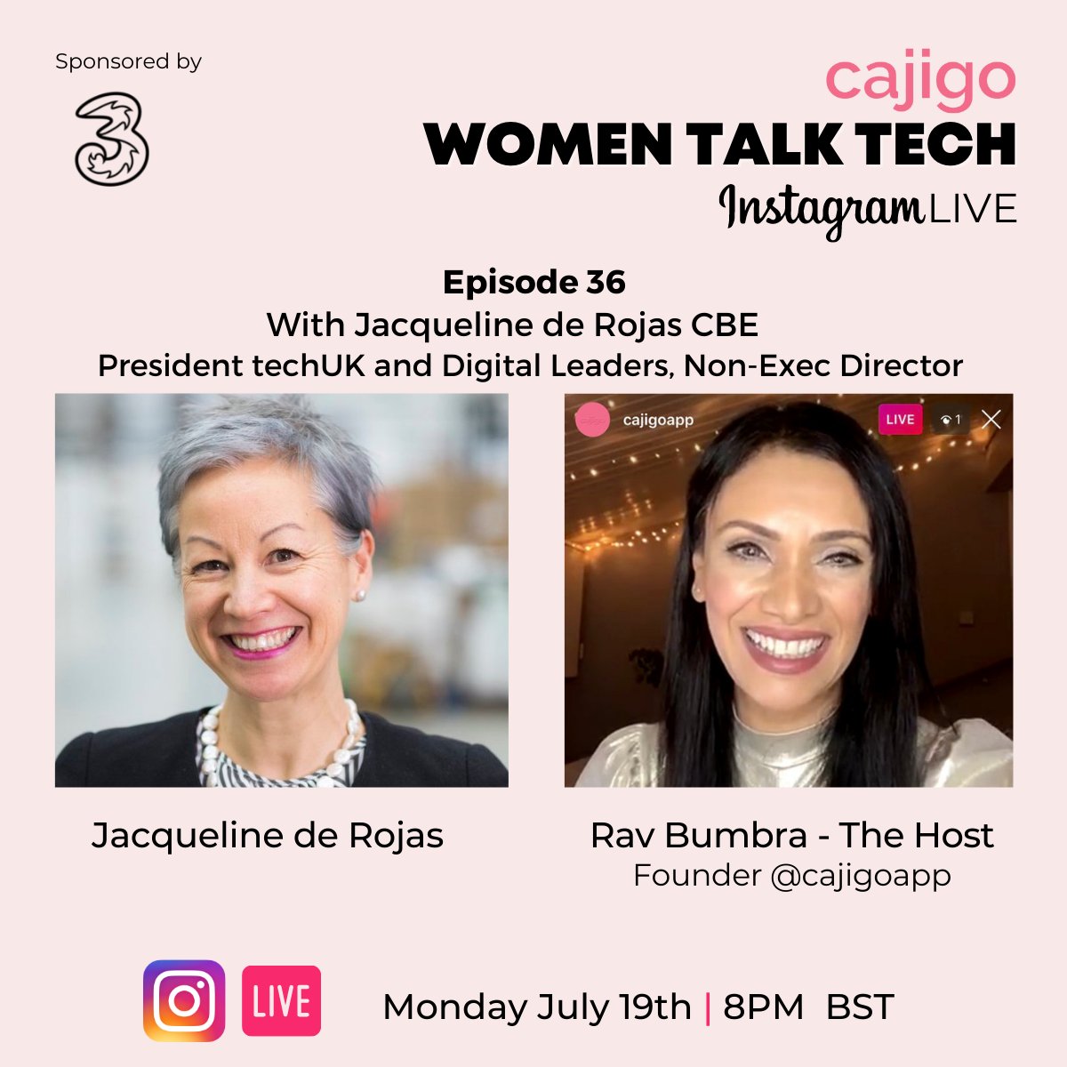 CajigoApp's tweet image. WIN a 30 min mentoring session with the President of techUK @JdR_Tech 🚀

DM us why you need a mentor and then tune into our LIVE show on Monday, where Jacqueline will be sharing her insights &amp;amp; strategies to navigate a career to the top. 

#womenntech #STEM #leadership #skills