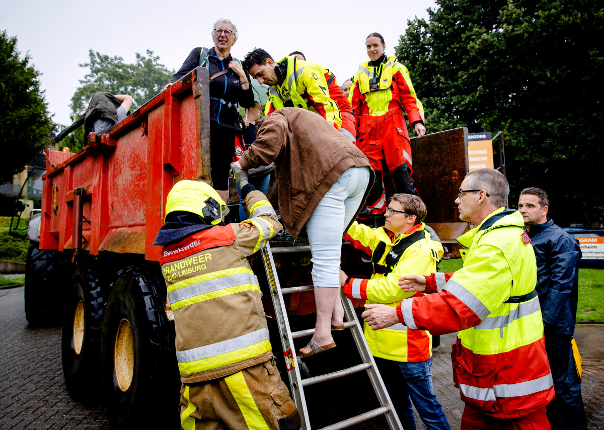 Melding brandweer Prof. Bellefroidstraat Nijmegen