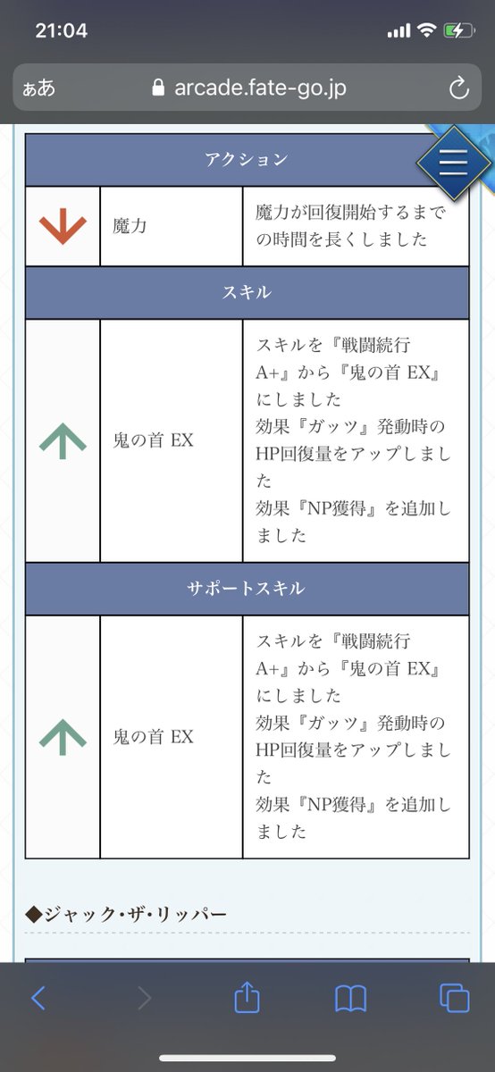 酒呑もNPチャージついてんじゃん!!!!! 