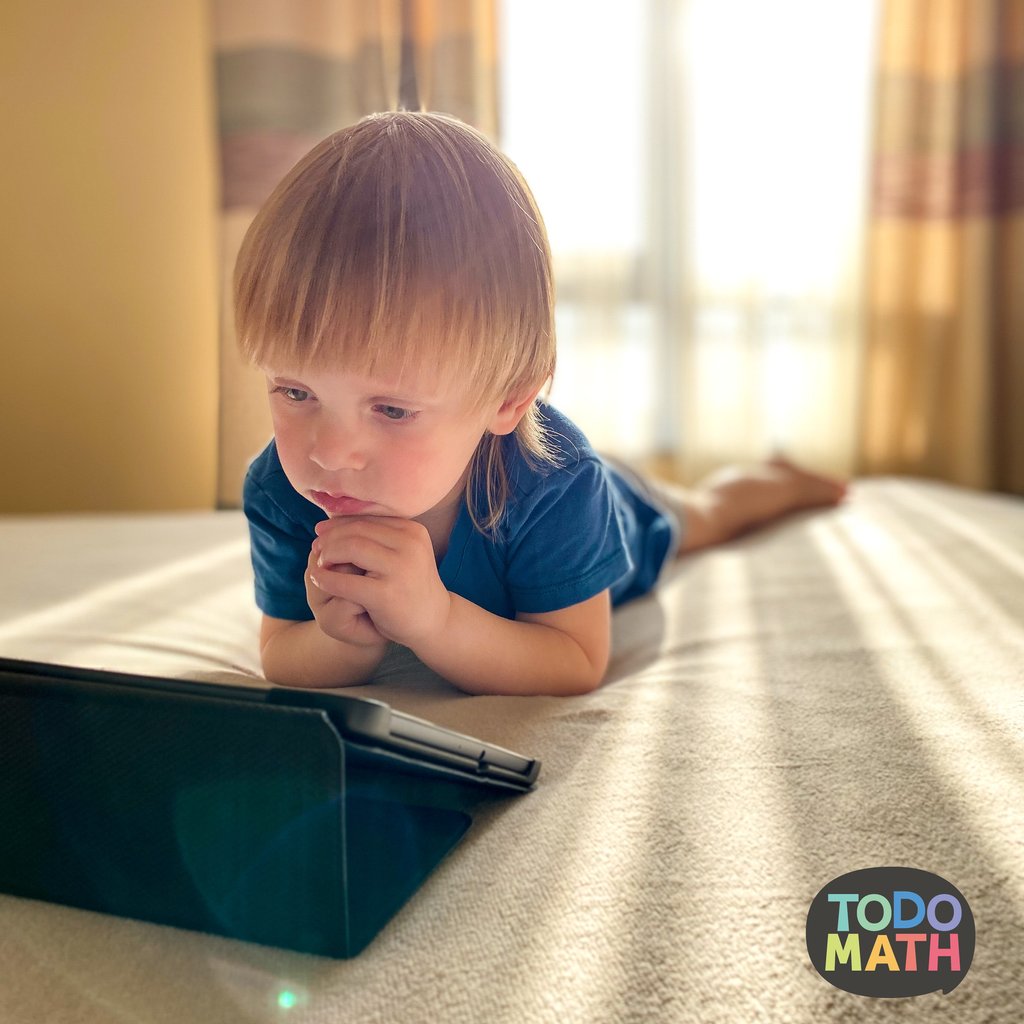 TodoMath's tweet photo. Children are interested in math well before they start school. They notice basic shapes, construct and extend simple patterns, and learn to count. #TodoMath encourages the exploration of early elementary math concepts and create their own math adventure. https://t.co/j8oMByAvst https://t.co/o0X8sr7q2d