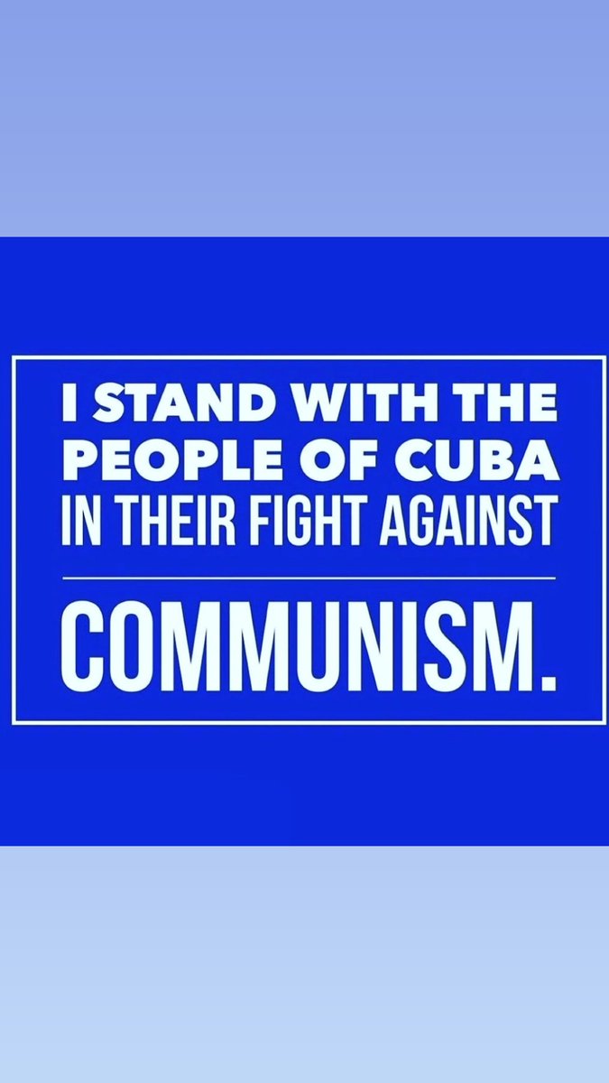 Many of us wake up every day enjoying the great fruit of life which we call freedom, Keep letting your voice be heard, as I work in politics I don't condone the mistreating and the injustice to humanity #keepfighting #cubastandup #soscuba #prayersforcuba #freedomfighters