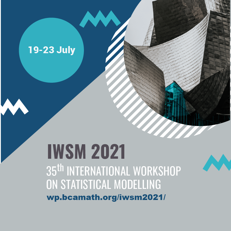 BCAMBilbao's tweet image. ⚠️ Last days for registration to 35th International Workshop on Statistical Modelling (IWSM 2021) that starts on Monday, July 19th!
#IWSM2021 #statisticalmodelling
👉 wp.bcamath.org/iwsm2021/#