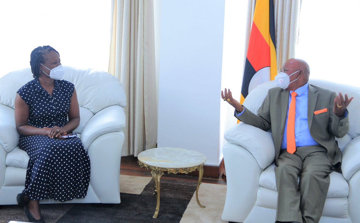 UNinUganda's tweet photo. UN Resident Coordinator in Uganda, Ms. Susan Namondo Ngongi today presented her letters of credence to the Minster of Foreign Affairs, Hon. Gen. Jeje Odongo @SusanNamondo @UgandaMFA @GCICUganda https://t.co/fybdaqKiSU