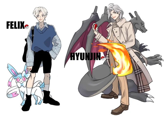 並べた

#Straykidsfanart #Felix #Hyunjin 