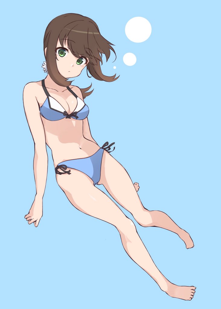吹雪(艦隊これくしょん) 「ぶっきーぶっきーぶっきっき #これを見た人は吹雪ちゃんをTLに放流しよう 」|みのすのイラスト