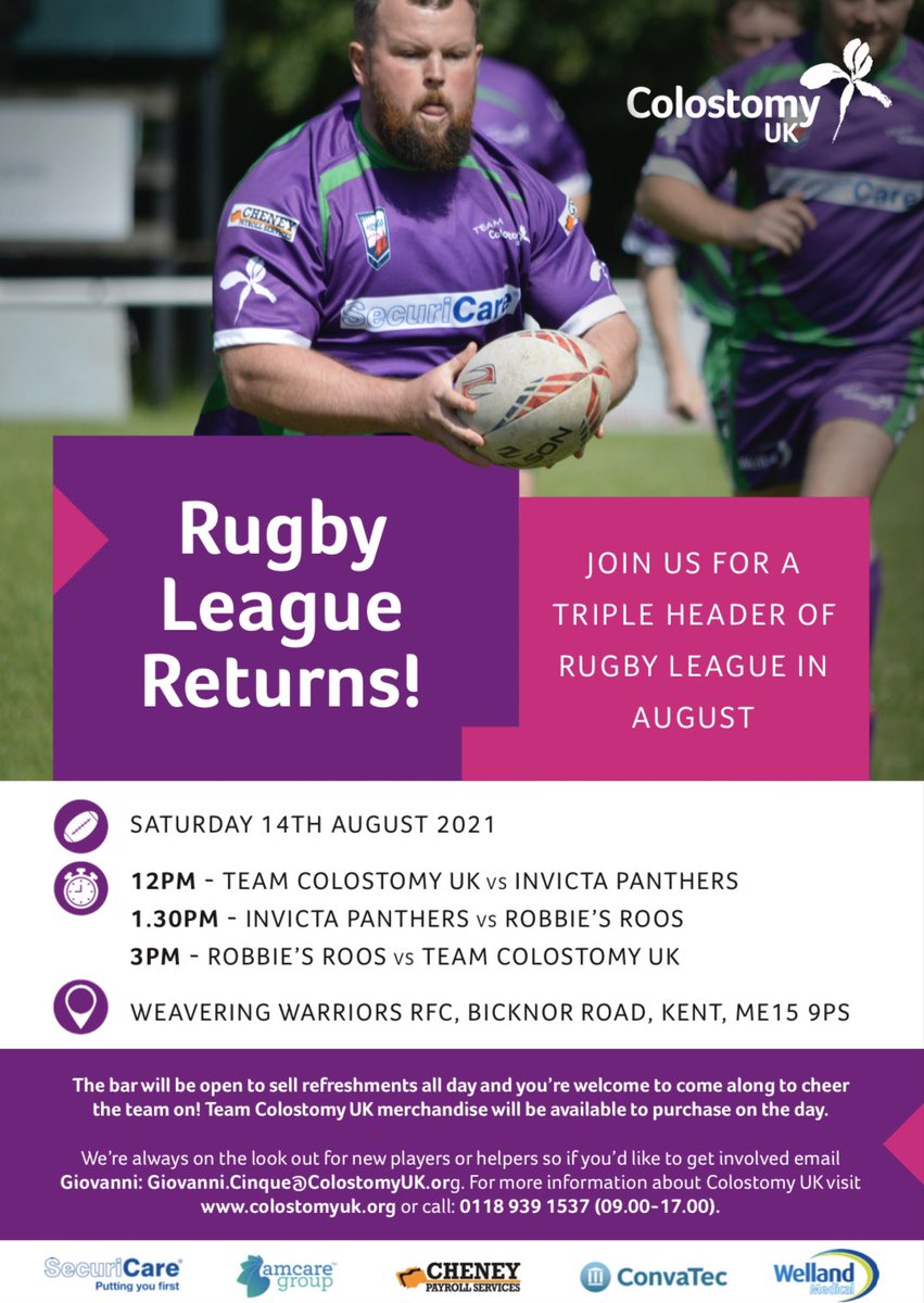 Kav Ellison (@kav_flyfrsh) on Twitter photo The next game day for <a href="/TeamColostomyUK/">Team Colostomy UK</a> has been announced ππ»π PLAYERS & SUPPORT WANTED!! Itβs imperative we show that anything is possible π RT <a href="/Joshuacharnley/">Joshua Charnley</a> <a href="/PaulAnderson_17/">Paul Anderson</a> <a href="/samtomkins1/">sam tomkins</a> <a href="/Ellis_2025/">Jamie Ellis</a> <a href="/AnthonyGelling/">Anthony Gelling</a> <a href="/Waggataurus/">Wayne Godwin</a> <a href="/DaveWoodsSport/">Dave Woods</a> <a href="/ChorleyPanthers/">Chorley Panthers RLFC</a> The next game day for <a href="/TeamColostomyUK/">Team Colostomy UK</a> has been announced ππ»π PLAYERS & SUPPORT WANTED!! Itβs imperative we show that anything is possible π RT <a href="/Joshuacharnley/">Joshua Charnley</a> <a href="/PaulAnderson_17/">Paul Anderson</a> <a href="/samtomkins1/">sam tomkins</a> <a href="/Ellis_2025/">Jamie Ellis</a> <a href="/AnthonyGelling/">Anthony Gelling</a> <a href="/Waggataurus/">Wayne Godwin</a> <a href="/DaveWoodsSport/">Dave Woods</a> <a href="/ChorleyPanthers/">Chorley Panthers RLFC</a>