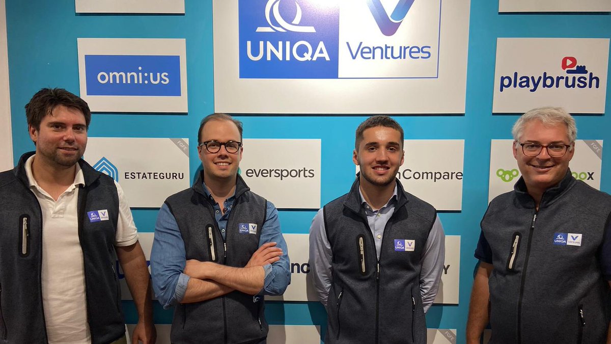 Today we welcomed Max Herrmanns who joined us as summer intern this week to learn more about venture capital and our work at @UniqaVentures