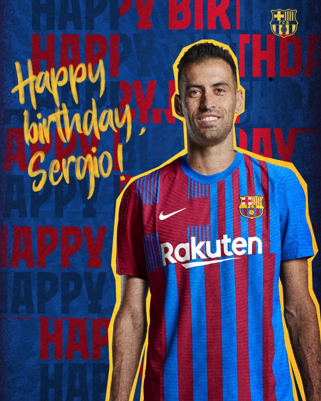 Happy Birthday, Sergio Busquets! 