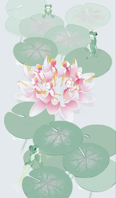 「 睡蓮 / Water lily 」 
