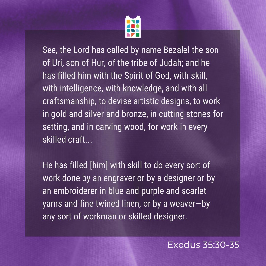 unitedadoration's tweet photo. Bezalel, a hero to Spirit-filled artists everywhere. God loves artists.
#arthasvalue #artistshavevalue #supportart #worship #creativity #create #godlovesart https://t.co/anBgRHUYk9