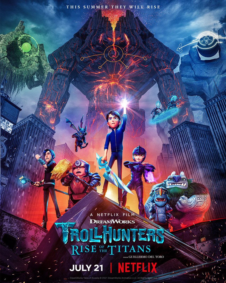 Trollhunters: Rise of the Titans on X: The wait is over. The epic  conclusion to the Tales of Arcadia saga, #TrollhuntersRiseOfTheTitans is  now streaming on Netflix!  / X