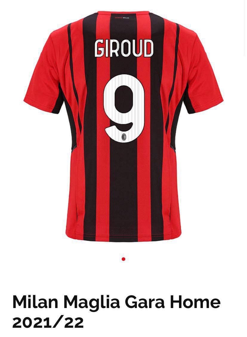 pap_real's tweet image. Olivier Giroud will wear the number 9 shirt at AC Milan.
#TransferTips
