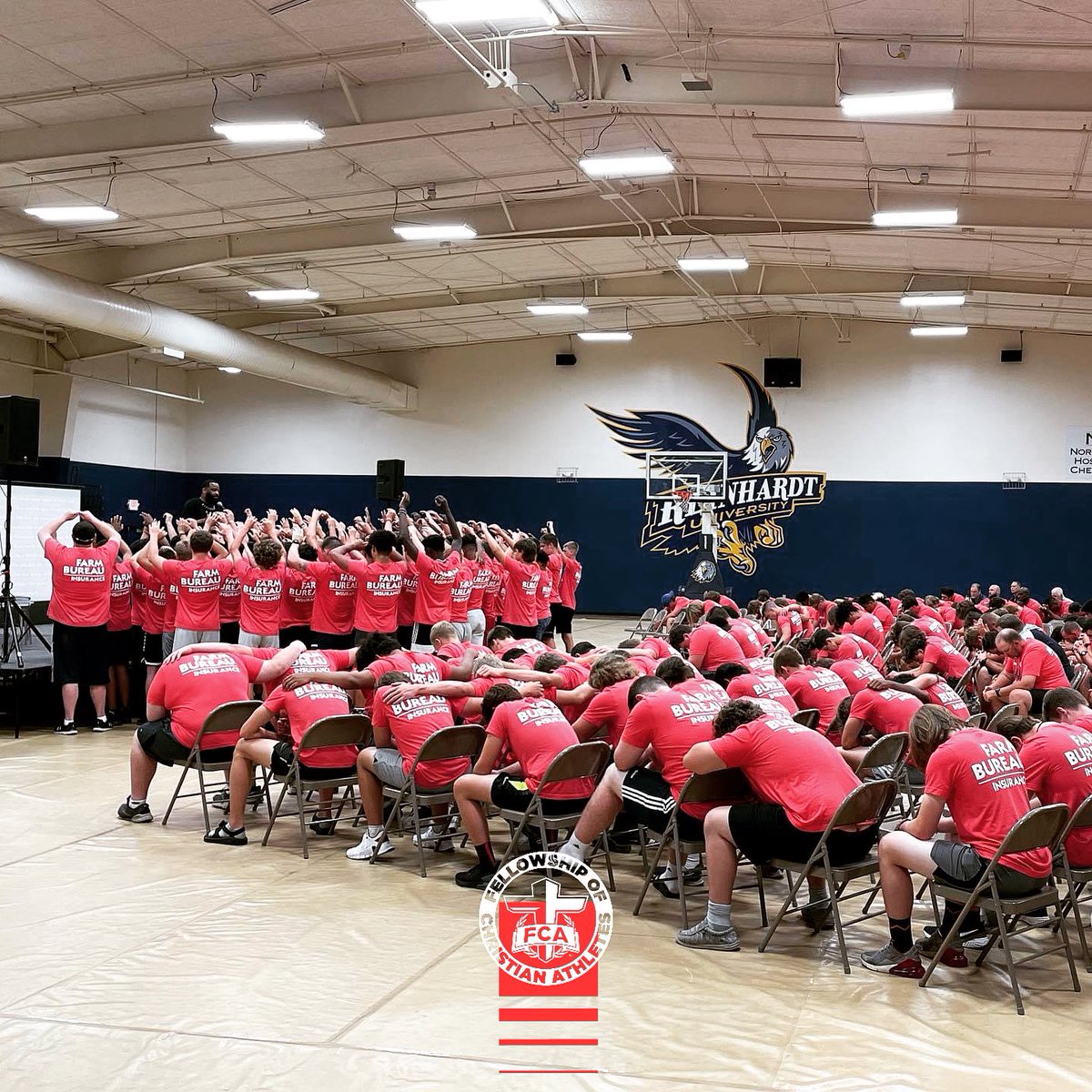 🔴 9️⃣0️⃣ ➕🔴

What does that mean? I am glad you asked. Last night, at FCA Team Football Camp, 90+ athletes and coaches stepped from death to LIFE. From defeat to victory. From guilt to grace. From fear to faith.  Drop a 🙌🏻🙏🏻 ⬇️ to celebrate‼️