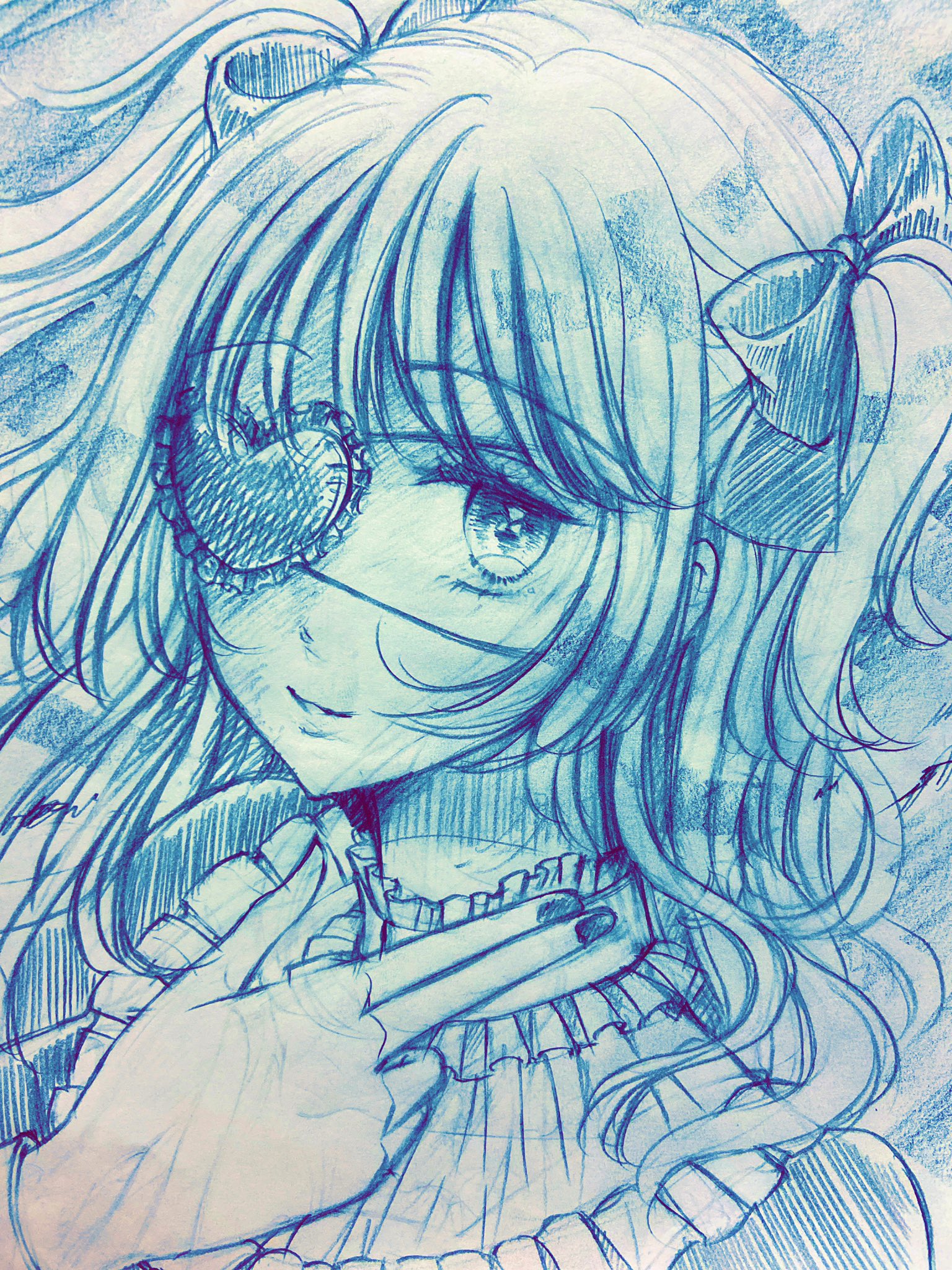 Kimiko 漫画垢 ラクガキ ダークサイド イラスト 落書き オリキャラ 鉛筆画 病みかわいい 少女漫画 Illustration Manga Mangaart Pencilart Gothic T Co Zqucmnhdba Twitter