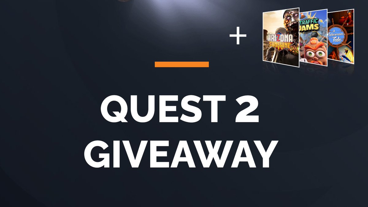 vertigogames's tweet image. We’re celebrating 12 years of #VertigoGames, so we're giving away an @Oculus Quest 2 with 3 of our games! The Quest 2, #ArizonaSunshineVR, #TrafficJamsVR and A Fisherman’s Tale can soon be yours!🥳 

Enter here: vrt.gg/anniversarygiv…

#VRgames #VirtualReality #Oculus #Quest #VR