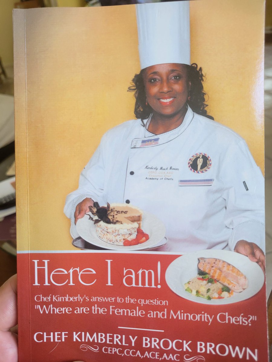 ChefMasi's tweet photo. I have enjoyed reading the biography of my colleague, friend, and our newly elected ACF National President @ChefKimberly100 . @drcriss_salinas #LEAD2S21 https://t.co/WmI1dayZPL