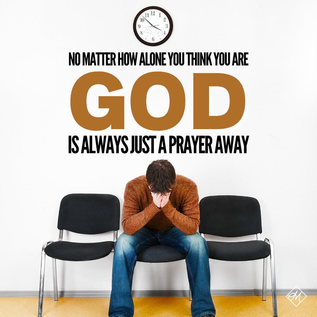 I will never walk alone, I have Jesus.