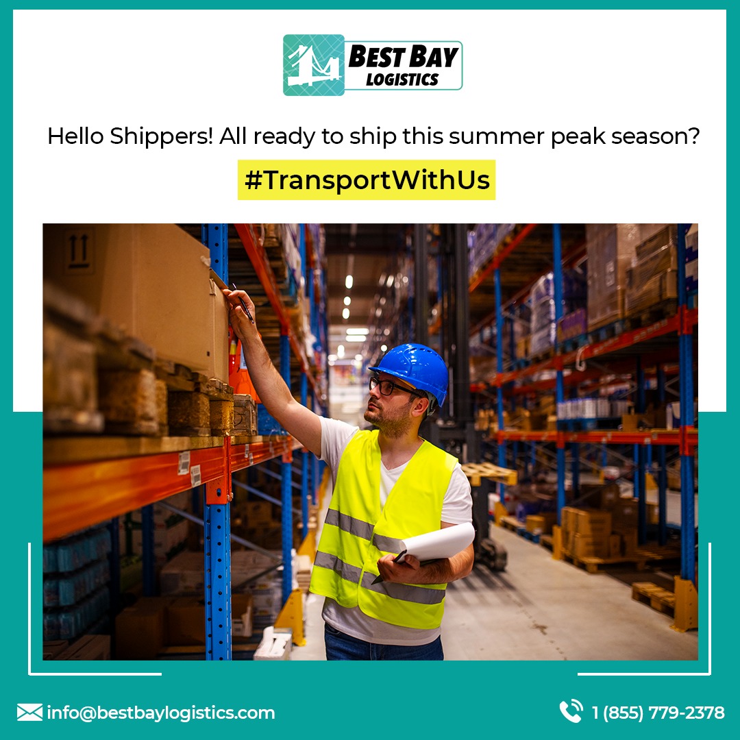 B_B_Logistics's tweet photo. This summers, get your shipment more smoother and easier. Best Bay Logistics has it all synchronized in the right way to meet your end-to-end delivery requirements. Let us be your one-stop-solution for all freight related worries. Reach out today at 1 (855) 779-2378!
#shippers https://t.co/x3HYl2njSy