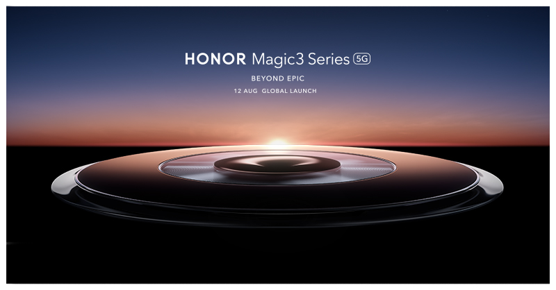HonorEcuador's tweet photo. La llegada del #HONORMagic3Series será el inicio de una nueva era ☄️☄️ Agéndate el próximo 12 de Agosto, 6:30 a.m y sé parte de este gran lanzamiento #BeyondEpic https://t.co/0fnH8ubCez