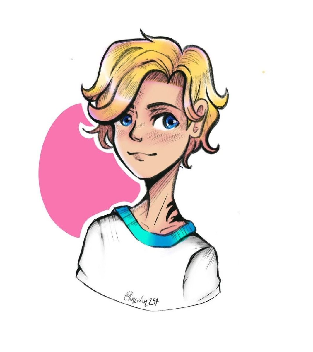 Lincelin25's tweet photo. @cassieclare My boy Kit 🥺💕 

Its the first drawing that I color hahaha https://t.co/qiYGB2TW09