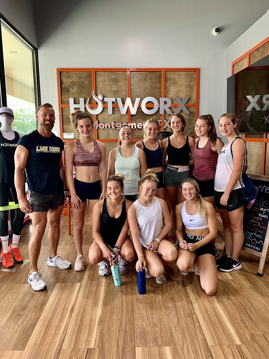 Thank you Hotworx-Montgomery for having us today!!! 🦁
Before &amp; After 🙂🥵