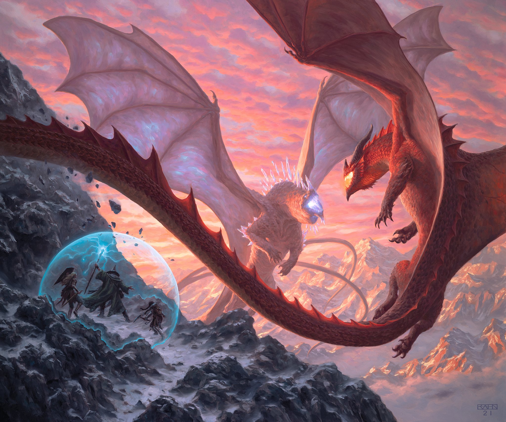 Chris Rahn on Twitter "My first D&D book cover was just previewed