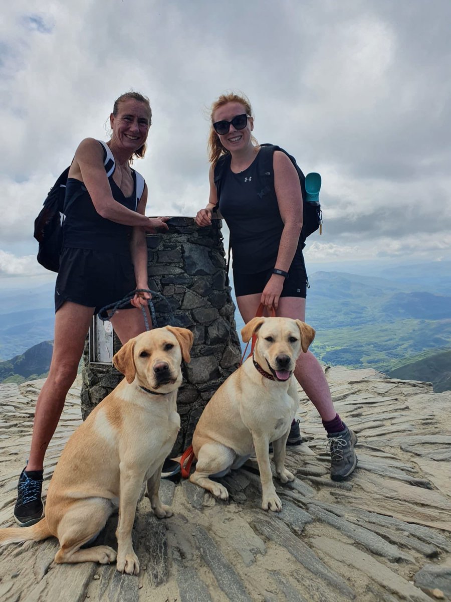 RossCopeRunning's tweet photo. When your daughter asks you to do a girly day shopping or spa? No we will do Snowdon https://t.co/4I9D53LlMe
