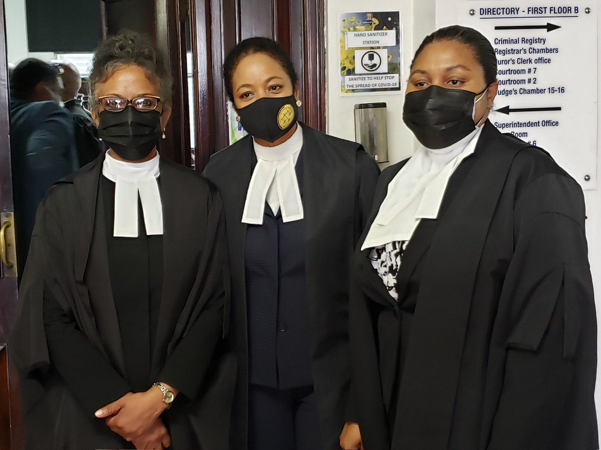 As #AttorneyGeneralofJamaica I am pleased to extend heartiest congratulations to the distinguished quintet called to the Inner Bar. Join me in specially commending our #SolicitorGeneral #MarleneAldredQC and her Deputy #AltheaJarrettQC. A proud day for the public bar and the #AGC.