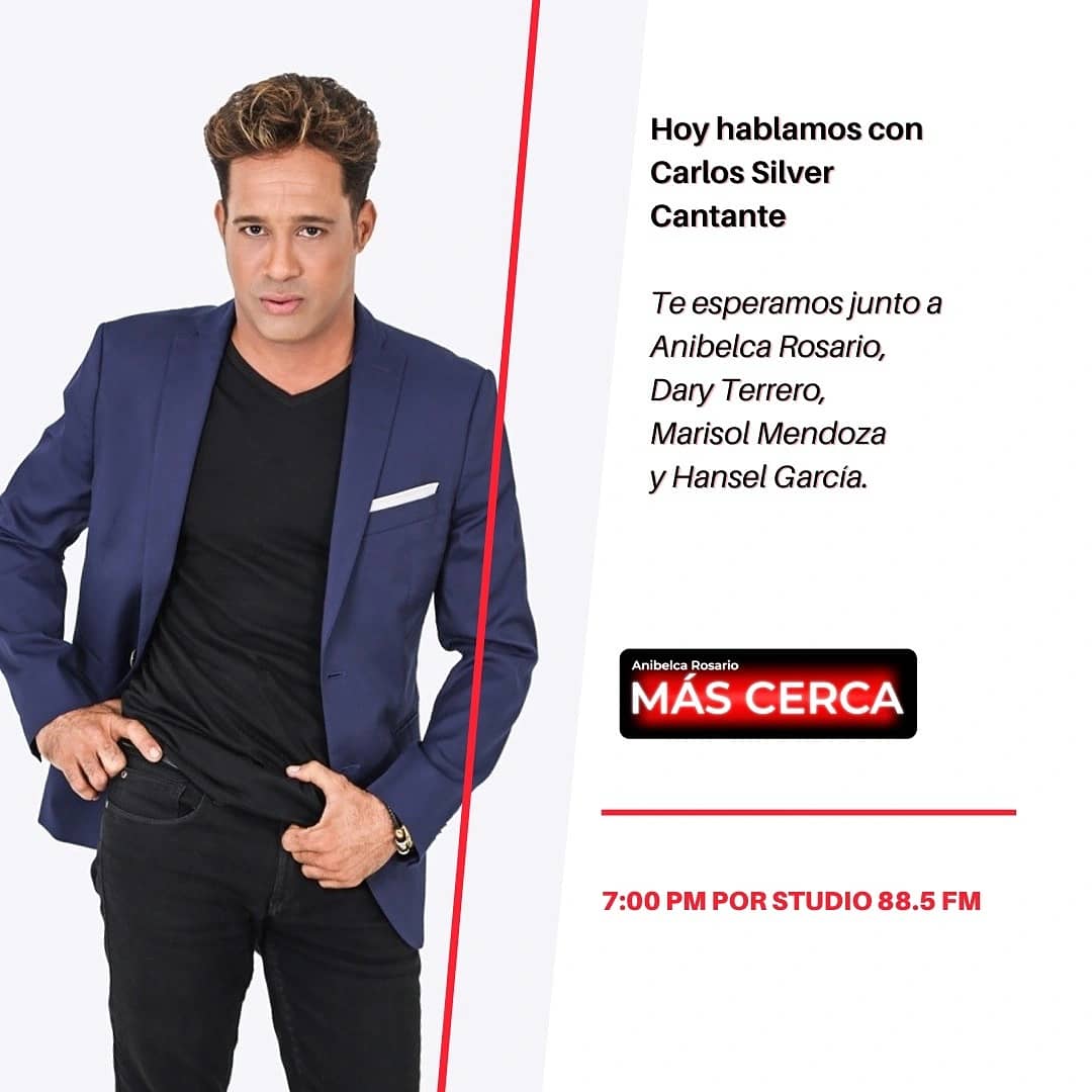 mascercard's tweet photo. ✅✅ Esta noche nos acompaña @carlossilverrd, Cantante, y nuestro segmento de cine con @Marthaloidys, a las 7:00 PM por @Studio885fm Ruta 66 TV, TeleCibao HD (canal 118/ WindTveo) y @TVQUISQUEYA. https://t.co/tKjDEqvM3Y