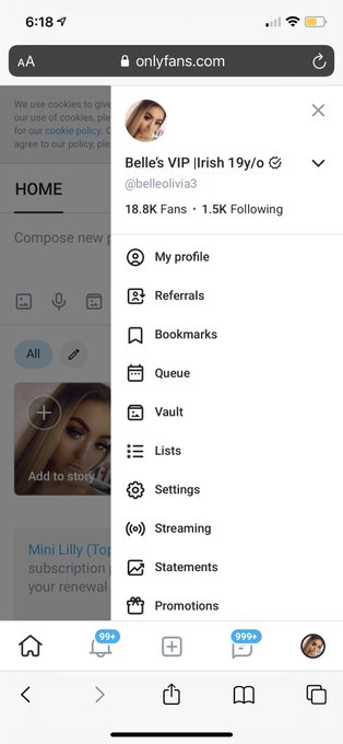 Omg 18.8k!! The next goal is 20k onlyfans subs 😍 this is crazy https://t.co/qfjIfKkfWI