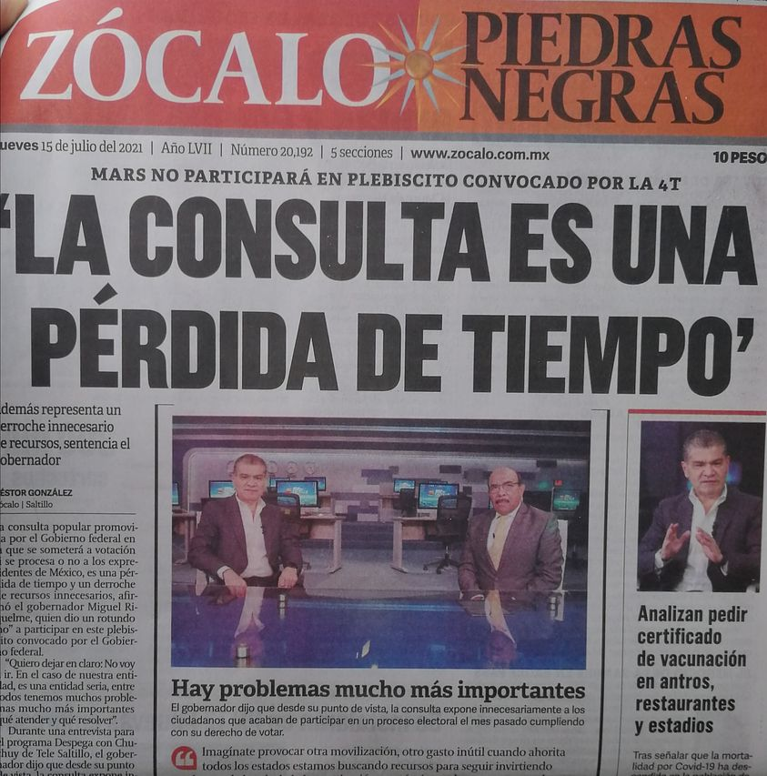 laadelita3's tweet photo. Se queja de que es un desperdicio el dinero lo que se gastara en la consulta pero no dice nada del echo de que cada dia el gobierno del estado gasta mas de 1 millon de pesos en propaganda y difusion inutil!!!.
QUE SE ESCUCHE BIEN LEJOS!!!!!
LA CONSULTA #JuicioAExpresidentesYa  VA https://t.co/vxcalhptwq