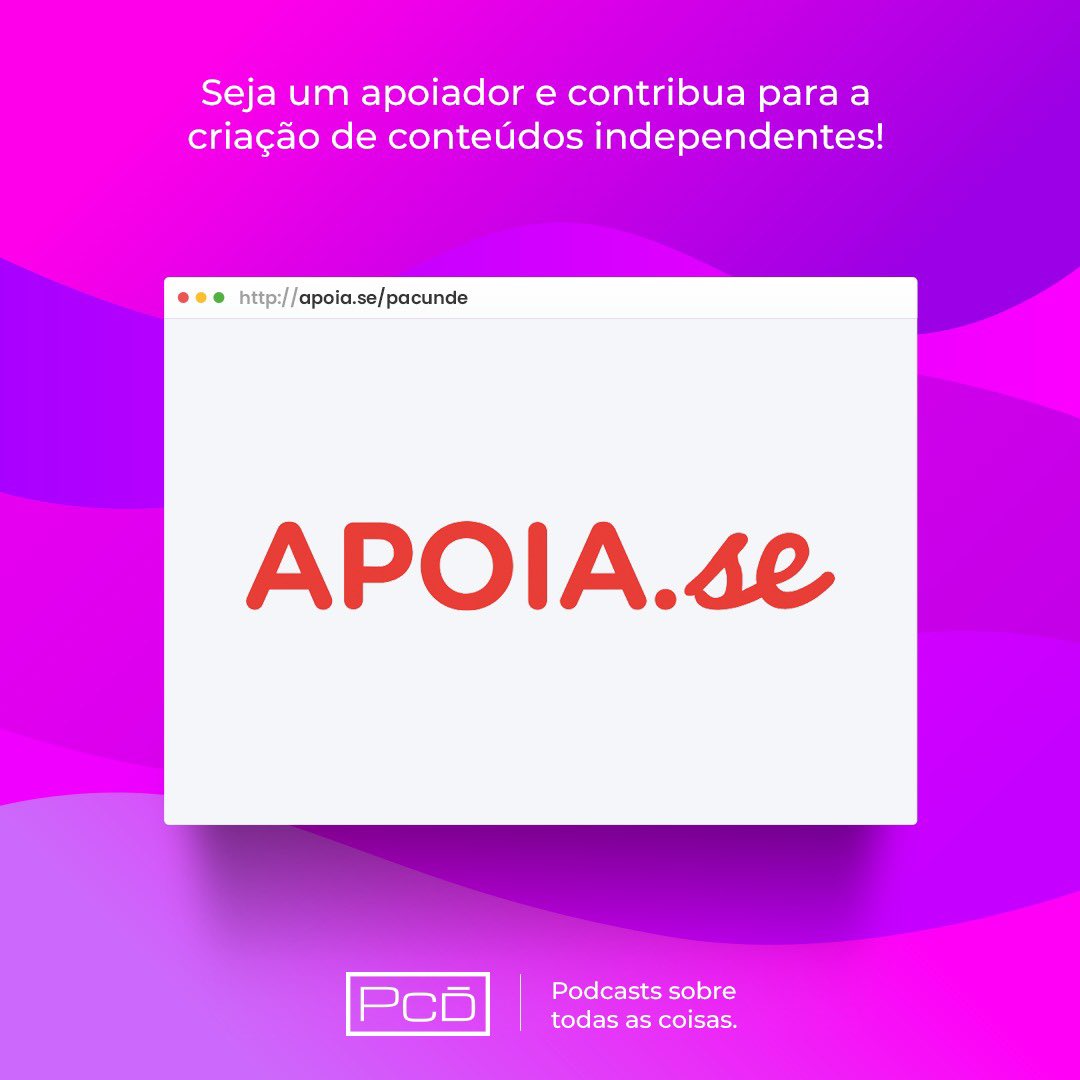 pacundepodcasts's tweet photo. https://t.co/89BBtx0RY3

Mudamos a nossa plataforma de financiamento coletivo. O que não mudou é que dependemos (e muito!) do apoio de vocês.

Sabemos que o momento é difícil, mas se você puder, nos ajude a manter viva a produção independente de podcasts. Muito obrigado! https://t.co/4EbphZNIBm