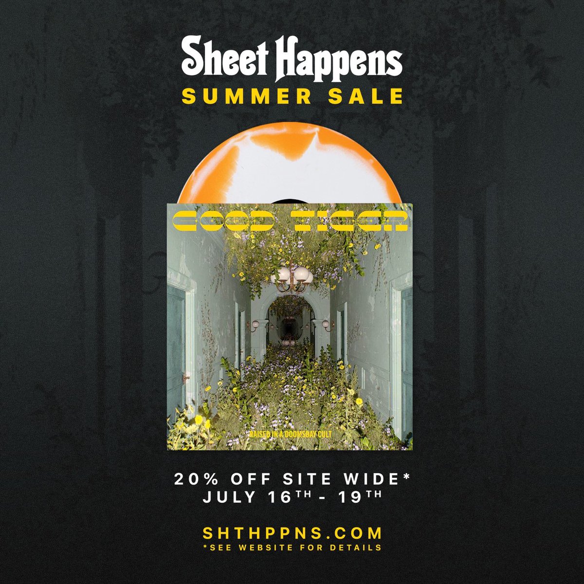GoodTiger's tweet image. Our friends @sheethappenspub are running a summer sale from Friday-Monday!  From now until 11:59PM on Monday (EST), enjoy a 20% discount store-wide!
Check out the Sheet Happens store for more details - no promo code necessary!  shthppns.com