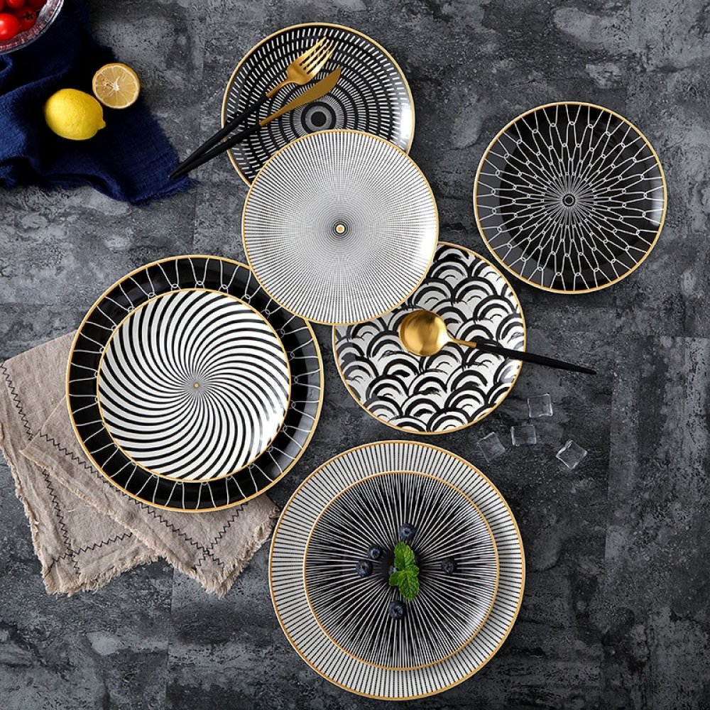 cuisine_shop's tweet photo. Stylish Geometry Plates 6 pcs Set #cookware #drinkware https://t.co/Ji5kmBHBBL https://t.co/XkNRF2hjg3