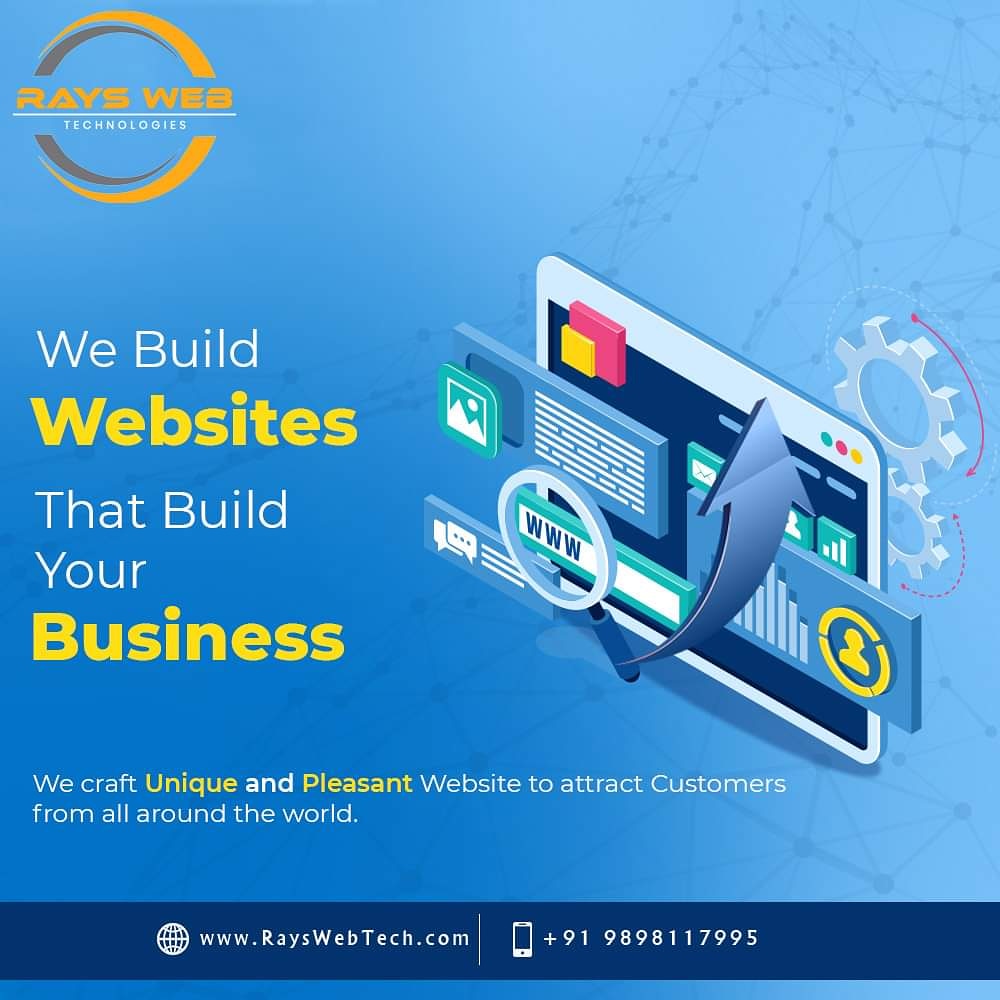 RaysWebTechno's tweet photo. Nowadays, every business is going online. 

Living in the online world, a website is more important for any business. If you are running a business and don't have a site, you are losing many business opportunities.
.
#Opportunities #Website #Development #Markting #BusinessGrowth https://t.co/BHQ006iPCl