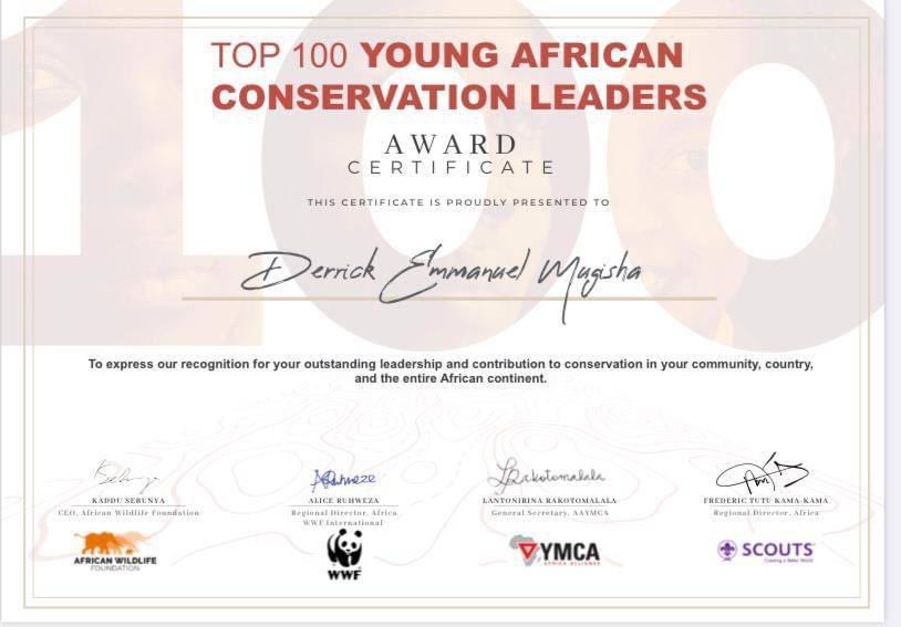 #Top100YoungAfricanConservationist
I made it to the Top 100 Young African Conservation Leaders in Africa, Because Africa’s Conservation Efforts deserve the Energy, Efforts and Ability of Young People💚 Because #BiodiversityNeedsYouth ✊Nature is Life  #Youth4Biodiversity