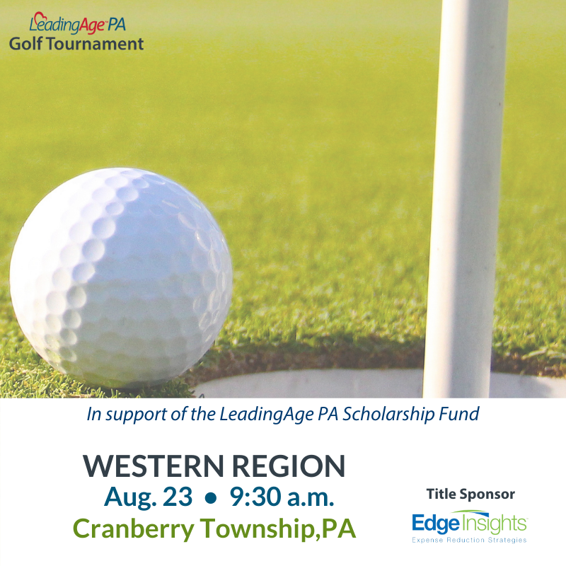 LeadingAgePA's tweet photo. Come join us for a great day of #golf at LeadingAge PA’s Western Region Golf Tournament! The tournament will be held on Aug. 23 and all proceeds will benefit the LeadingAge PA #scholarship fund. Click here to register: https://t.co/IWV7yDRN6i https://t.co/alFwFf9aGv