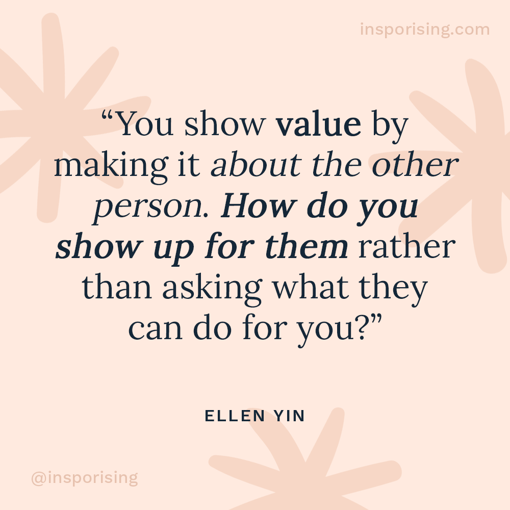 If you're trying to figure out how to make your first $10k month, Ellen Yin is dropping the wisdom on today's episode.

Listen to Inspiration Rising via your favorite podcast ap or on our website at InspoRising.com/EllenYin.