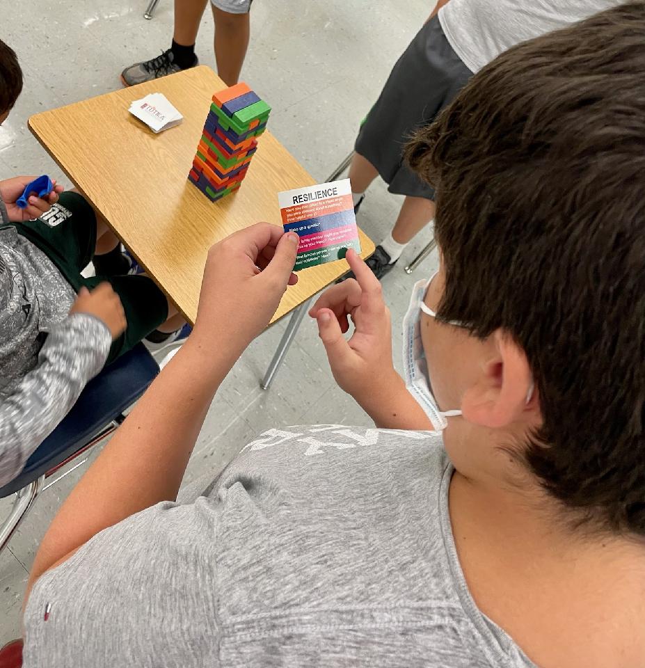 MDCPS_MHS's tweet photo. Mental health coordinators supporting student's social and emotional well-being this summer. Today's topic at @CurryCubs focuses on resilience. "Igniting Emotional Wellness...Resilient Together". @MDCPSOperations @MDCPS #Summer305 https://t.co/b6jDC007B7