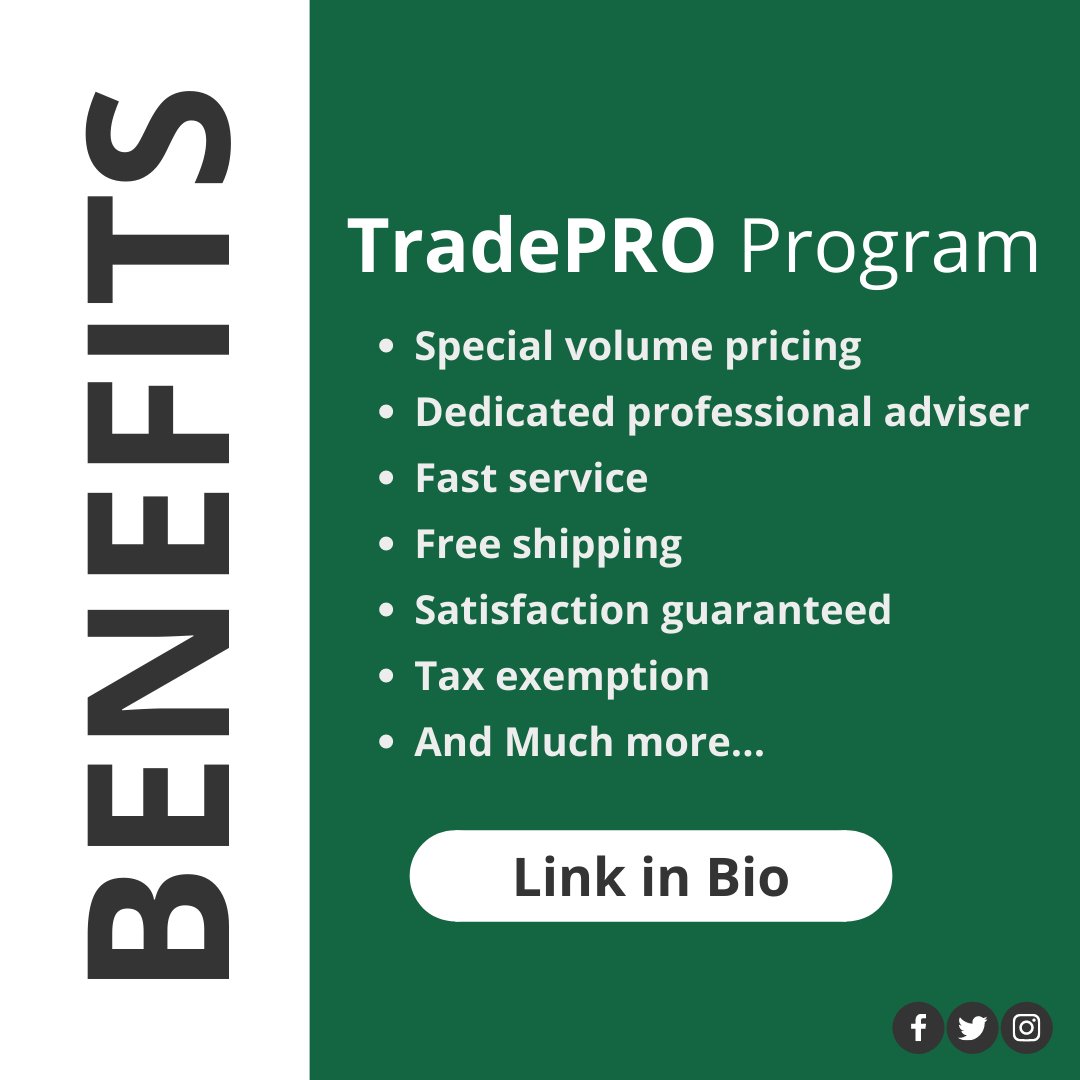 Do you want exclusive access to wholesale pricing for top-quality products to aid you in every project? Apply now for our TradePRO Program for all of these benefits and more!

fittingsnvalves.com

#tradepro #wholesale #discount #benefits