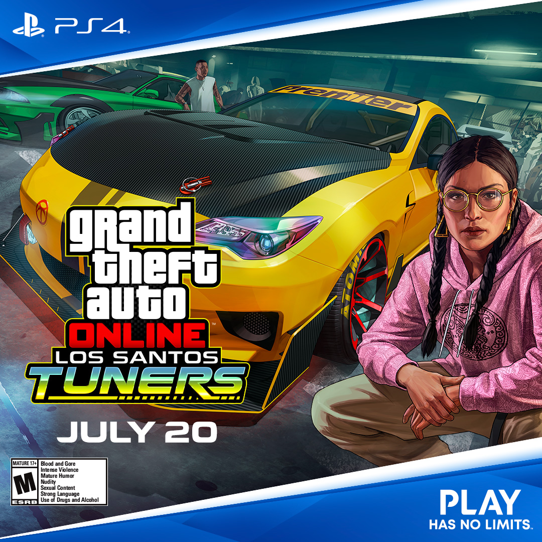 Los Santos Tuners Coming July 20 - Rockstar Games