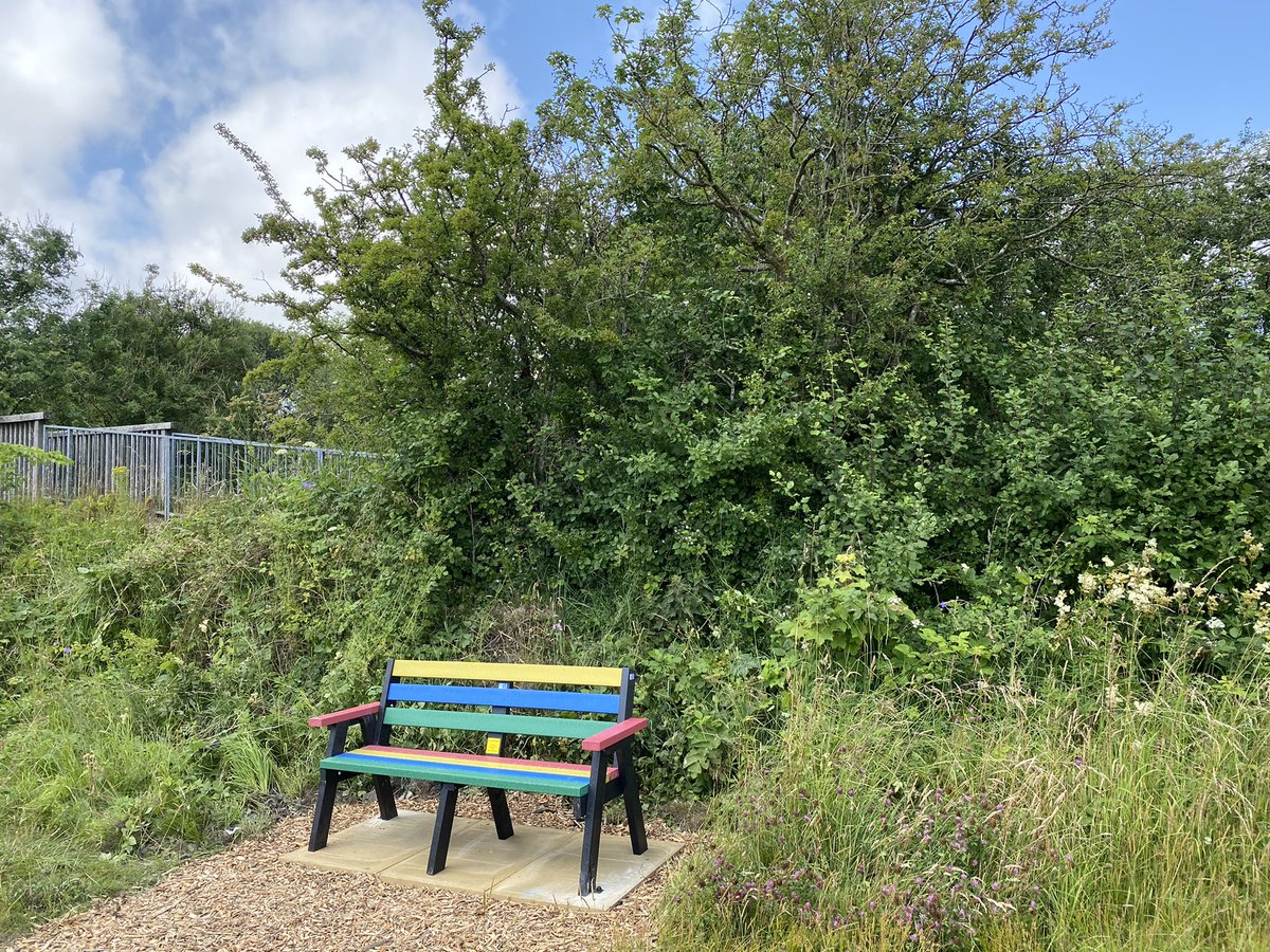 Our newest #garnockvalleytrails bench in Dalry